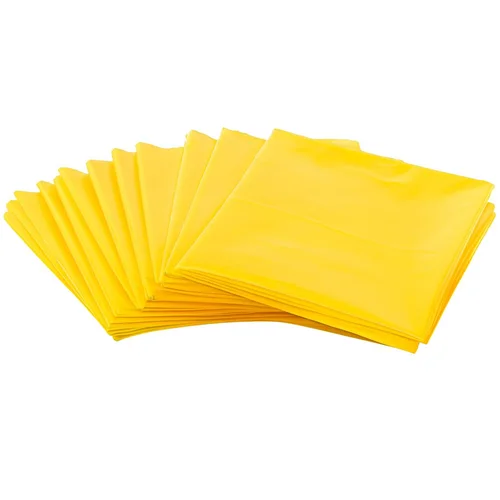 کیسه زباله زرد 100.120